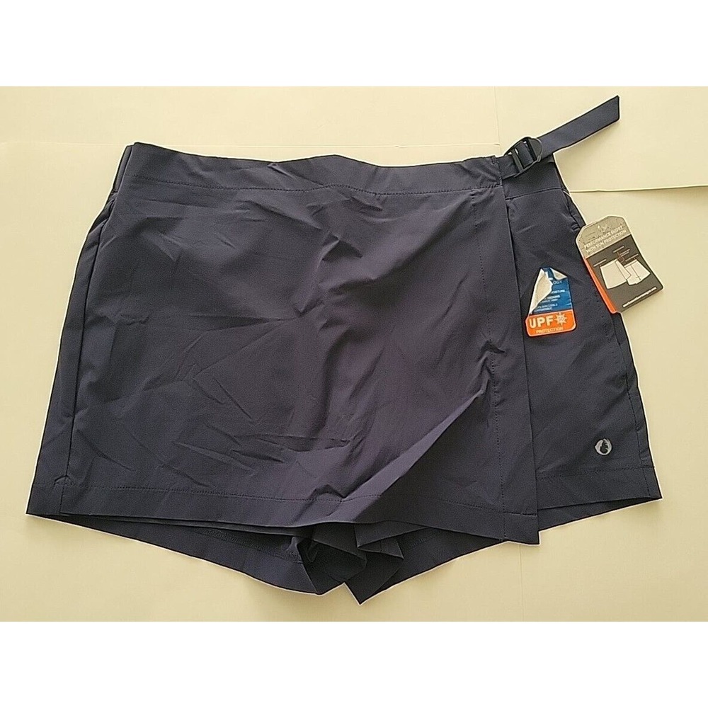 The American Outdoorsmam for Womens Navy Blue UPF50 Performance Skort XL NWT‎
